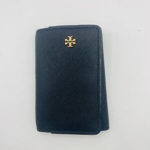 Tory Burch Black Key & Card Holder